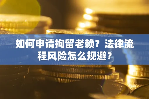北京如何申请拘留老赖？法律流程风险怎么规避？